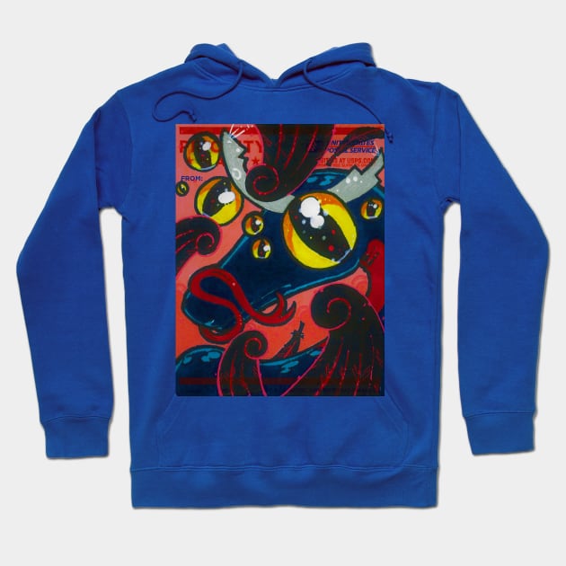 Demon Snake Trueform Slap Hoodie by Phosfate